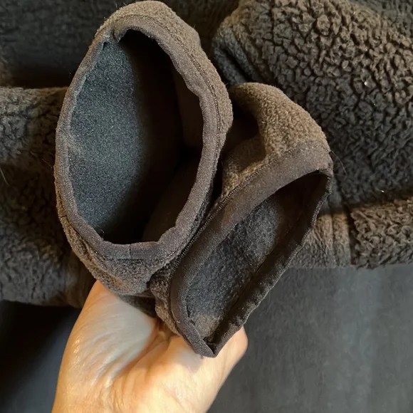 The North Face Tundra 200 Fleece Half Zip Pullover Size M Black - Picture 12 of 13